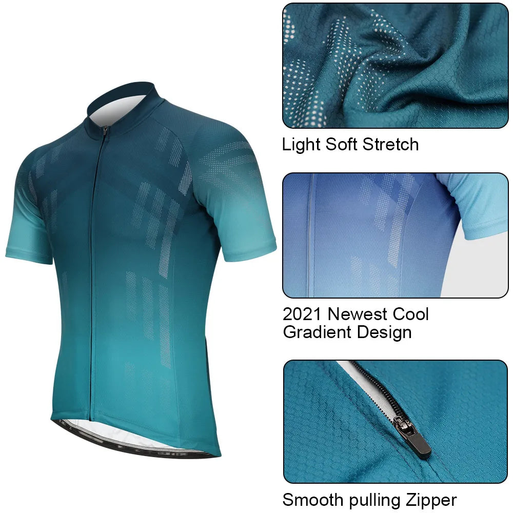 DAREVIE Women's Cycling Jersey 2023 Summer New Breathable Men's Cycling Jerseys Pro Team Summer Short Sleeve Cycling Clothing