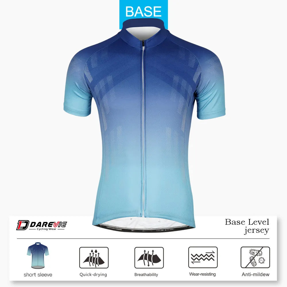 DAREVIE Women's Cycling Jersey 2023 Summer New Breathable Men's Cycling Jerseys Pro Team Summer Short Sleeve Cycling Clothing