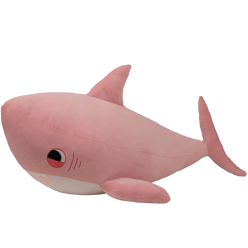 60-110CM Super Huge Plush Shark Toy Soft Stuffed Animal Pillow for Birthday Gifts Pink Blue Shark Cushion Doll Gift For Children