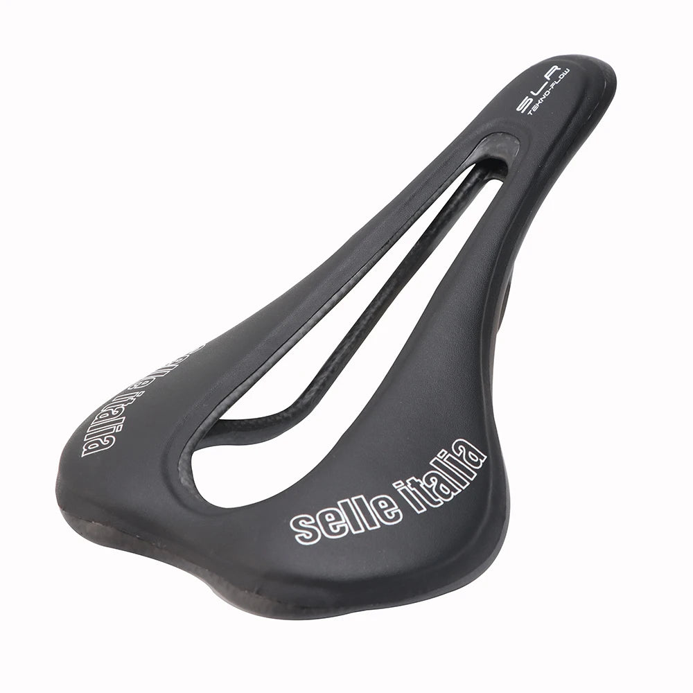 Selle Italia Bike Saddle Carbon Fibre Hollow Road Bicycle Cycling Seat Outdoors Cycling Sports Cushion For Women Men Ride Parts