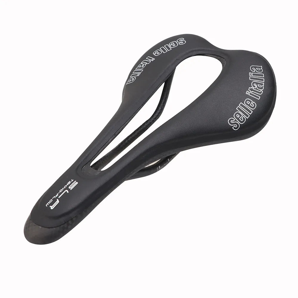 Selle Italia Bike Saddle Carbon Fibre Hollow Road Bicycle Cycling Seat Outdoors Cycling Sports Cushion For Women Men Ride Parts