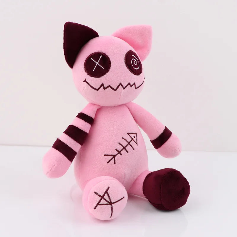 28cm Zombie Cat Plush Toy Kawaii Zombie Cat Stuffed Doll Soft Stuffed Animal Toy Plushie Gift Toy for Kids Girls Room Decor